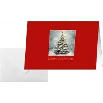 SIGEL DS643 biglietto di auguri classico di Natale, 115 x 170 mm, cartoncino lucido 220 g/m², per getto d'inchiostro/laser/fotocopiatrice, 1 pezzo