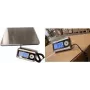 Little Balance LB 8371 Pro e-200 bilancia digitale per pacchi, portata 200 kg, leggibilità 50 g, piattaforma in acciaio inox, display LCD separato