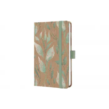 SIGEL agenda settimanale Pure Sparkle Leaves pianta 2026 multicolore - A6 (J6802)
