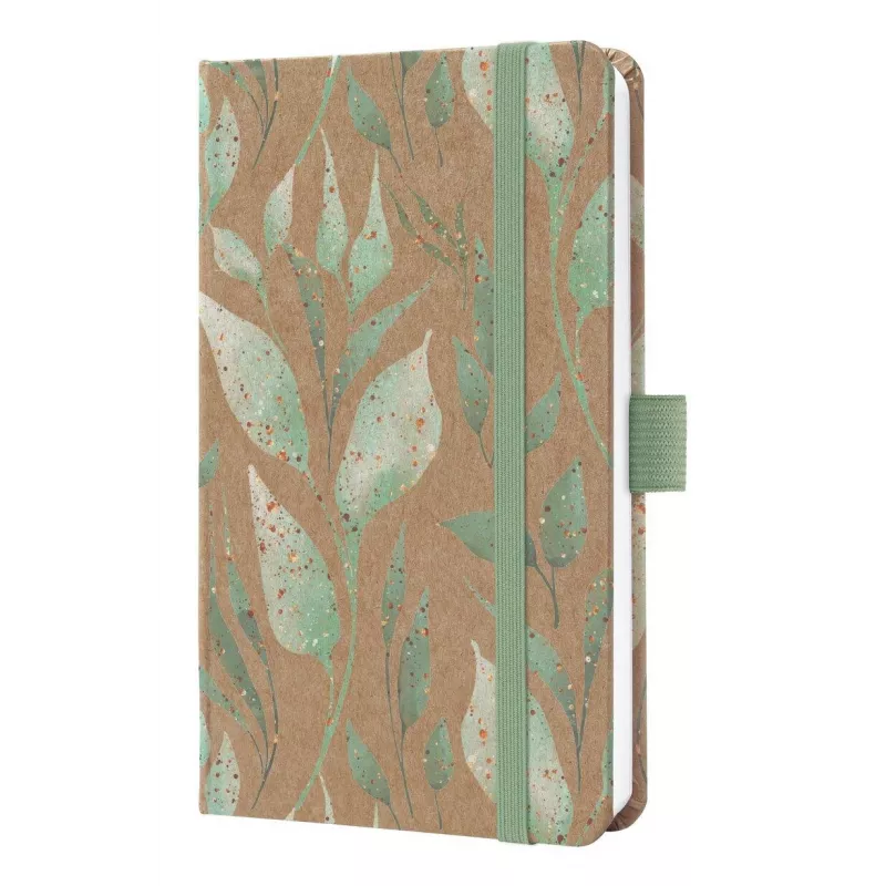 SIGEL agenda settimanale Pure Sparkle Leaves pianta 2026 multicolore - A6 (J6802)