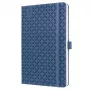 SIGEL Jolie 2024 agenda settimanale A6, similpelle, blu, 1 settimana su 2 pagine, 174 pagine J4100