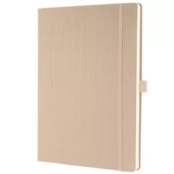 SIGEL Conceptum quaderno A4 a righe beige copertina rigida 194 pagine CO641
