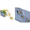 SIGEL stelle di Natale adesive, stampa oro, 47 x 47 mm, in rotolo (CS112)