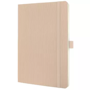 SIGEL Conceptum quaderno A5 a righe, copertina morbida beige, 192 pagine CO333