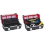 allit McPlus Alu C 22 valigetta portautensili, polipropilene, rosso/nero, 2 vaschette a cantilever 457021