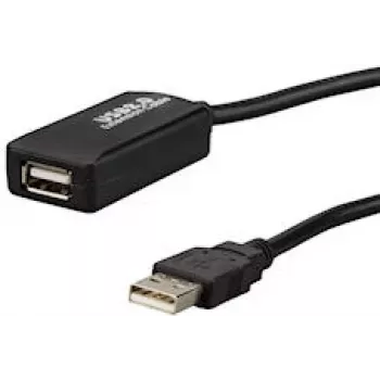 E+P CC 508/10 cavo di prolunga USB 2.0, 10 m, nero 924560