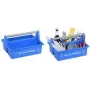 allit McPlus Carry Roi valigetta portautensili blu con manico in alluminio, 2 grandi scomparti 8500905016