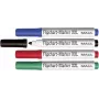 MAUL HEBEL pennarelli per flipchart XXL punta tonda colori assortiti (confezione da 4) 63839-99