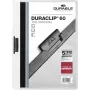DURABLE DURACLIP 60 A4 pinza fermafogli nero (confezione da 25) 220902