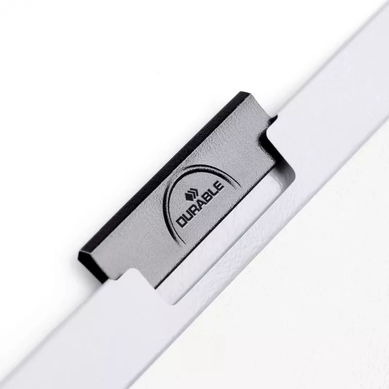 DURABLE DURACLIP 60 A4 pinza fermafogli nero (confezione da 25) 220902