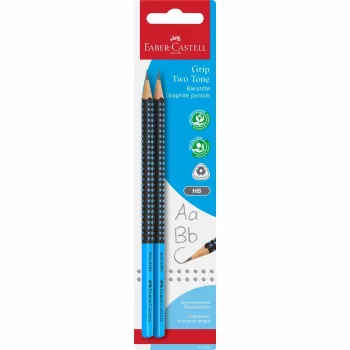 Faber-Castell GRIP 2001 TWO TONE portamina, 2,0 mm, zona Soft-Grip, blister 517093