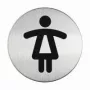DURABLE PICTO WC donna Ø 83 mm 1 pz 490423