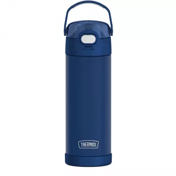 THERMOS FUNTAINER borraccia termica, 0,47 L, acciaio inox, cannuccia pop-up, manico pieghevole 4115.346.047
