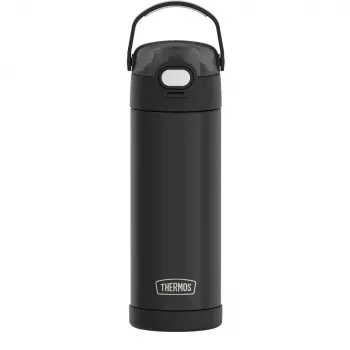 THERMOS FUNTAINER borraccia termica, 0,47 L, acciaio inox, cannuccia pop-up, manico pieghevole 4115.346.047