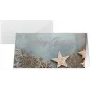 SIGEL DS099 biglietti di Natale glamour, DIN Lang, 10 biglietti