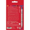 FABER-CASTELL Pennarelli a doppia punta glitter, 10 colori diversi, lavabili, punte 3-5 mm e 1 mm 151107