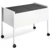 DURABLE Carrello portafascicoli sospesi ECONOMY DUO 100 A4, grigio chiaro 308210