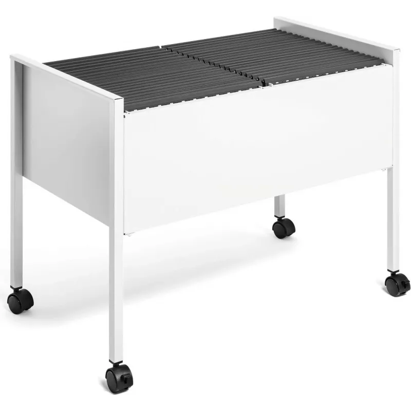 DURABLE Carrello portafascicoli sospesi ECONOMY DUO 100 A4, grigio chiaro 308210