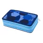 HERLITZ Blue Goal Astuccio doppio, 23 pezzi, 2 scomparti, cerniera, fodera interna colorata 400205859