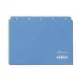 DURABLE Segnalibri A5 5 pezzi A-Z in rilievo polipropilene trasparente 365006