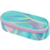 HERLITZ Minty Love Astuccio in poliestere, scomparto principale grande con aletta interna, verde menta/multicolore 400205922