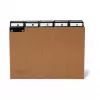 DURABLE Indice A5 5/5 pezzi A-Z rivettato in fibra dura 1 pz 425511