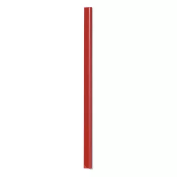 DURABLE Barrette fermafogli A4 3 mm, rosso, 50 pezzi (293003)