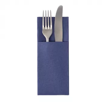 PAPSTAR Royal Collection portatovaglioli, blu scuro, tissue premium, 1 pezzo 37332