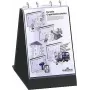 DURABLE buste per flipchart A3 orizzontale, confezione da 10, trasparente antiriflesso 857719