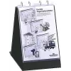 DURABLE buste per flipchart A3 orizzontale, confezione da 10, trasparente antiriflesso 857719
