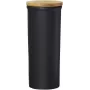 Ritzenhoff & Breker Jasper barattolo per conserve 1,6L gres con coperchio in bambù, nero 415322