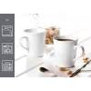 Ritzenhoff & Breker VIO tazze da caffè 300 ml bianco porcellana set da 6 423501