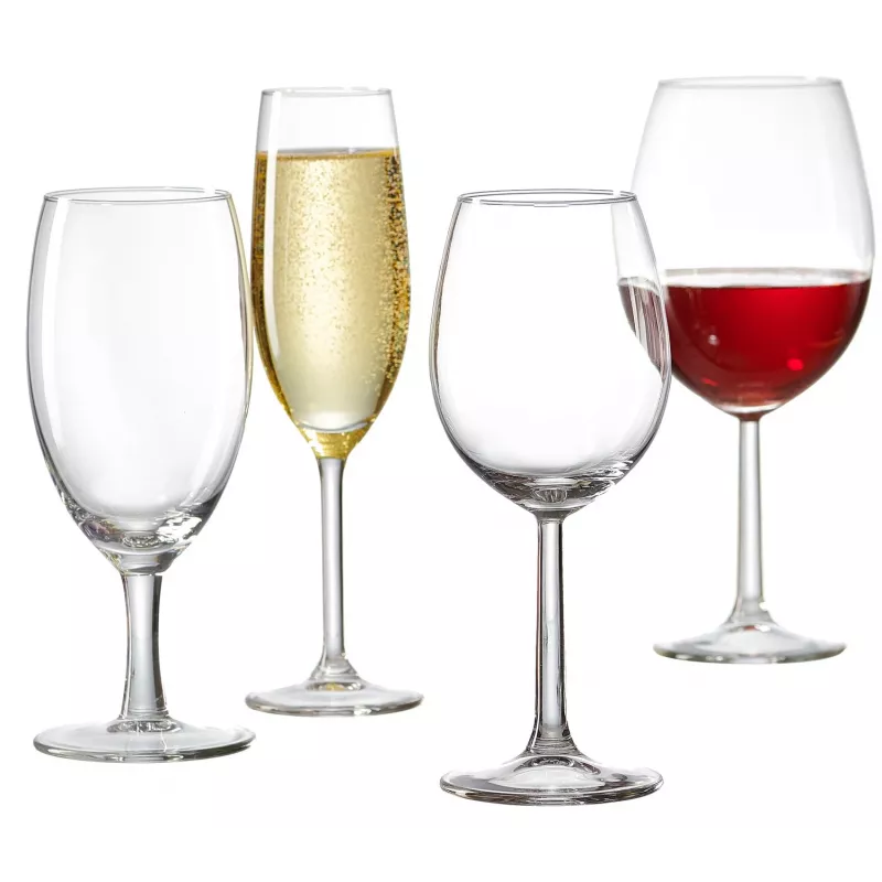Ritzenhoff & Breker VIO bicchiere da vino bianco, 320 ml, lavabile in lavastoviglie, forma panciuta, altezza 200 mm, set da 6 (812169)