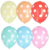 PAPSTAR Dots palloncini in lattice colorati, 29 cm, 100 pezzi 84525