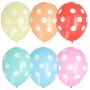 PAPSTAR Dots palloncini in lattice colorati, 29 cm, 100 pezzi 84525