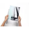 DURABLE A4 strisce di rilegatura 6 mm con strisce di archiviazione, 50 pezzi, trasparente 290419