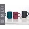 Ritzenhoff & Breker EMPOWER tazze da caffè in porcellana grigie, 390 ml, set da 4 425758