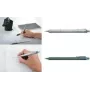 Tombow MONO graph fine matita meccanica 0,5 mm, argento, tubo guida 4 mm SH-MGF04