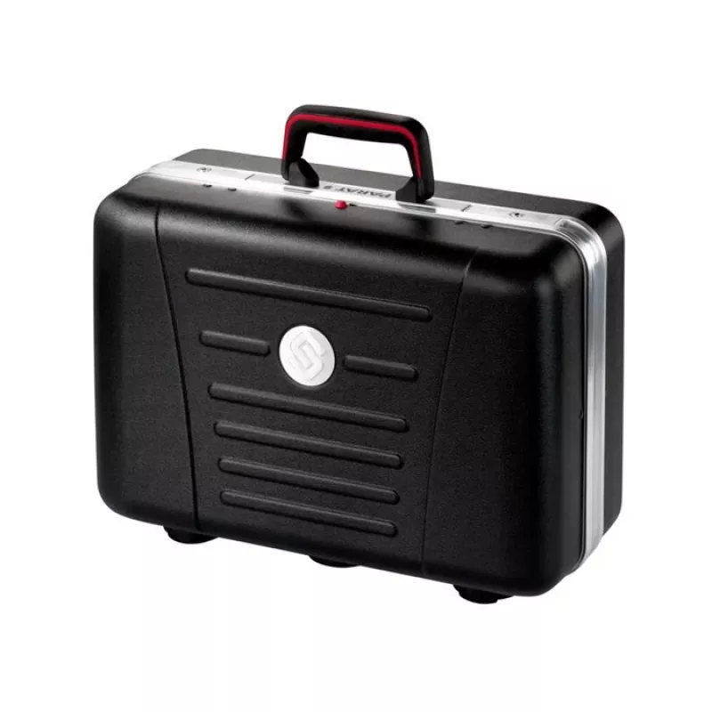 PARAT 481070171 valigia portautensili in ABS, nero, antipolvere e antishock, 480 x 360 x 210 mm