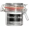 Ritzenhoff & Breker MIA barattolo per conserve / contenitore per alimenti, 125 ml, vetro con chiusura a leva in metallo e guarnizione in gomma, set da 6 (813135)