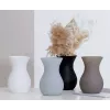 Ritzenhoff & Breker ANNALENA vaso per fiori in vetro nero opaco, conico, 180 mm 816693