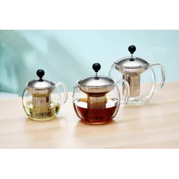 Ritzenhoff & Breker ENJOY teiera in vetro 700 ml con filtro in acciaio inox 820782