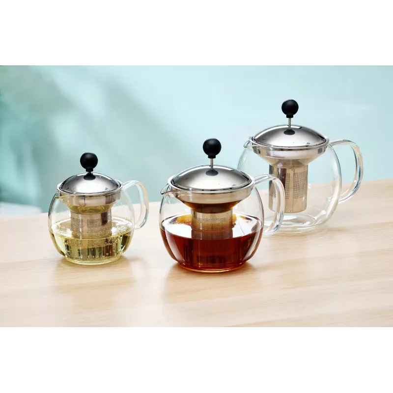 Ritzenhoff & Breker ENJOY teiera in vetro 700 ml con filtro in acciaio inox 820782