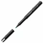 STABILO Fineliner dr!ver, medium, verde, inchiostro a base d'acqua cancellabile e inodore, 1 pezzo (1089/36)