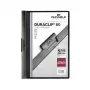 DURABLE DURACLIP 60 A4 raccoglitore a clip nero (confezione da 25) 220901