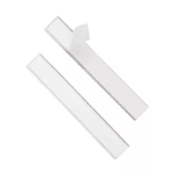 DURABLE LABELFIX® portae tichette adesivo 200x20 mm, trasparente, 10 pezzi 802019