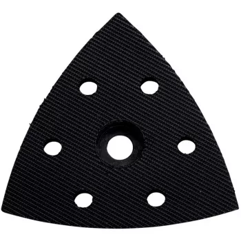 Metabo 624970000 platorello 150 mm medio-duro velcro 6 fori M8 per SXE 450 TurboTec, SXE 425, SXE 450, SXE 400, FSX 200 Intec