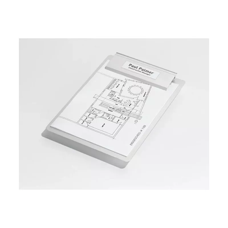 DURABLE POCKETFIX tasca adesiva 100x30 mm, trasparente, 10/ confezione 807319