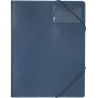 DURABLE Premium cartella ad angolo A4 blu scuro film rigido con angoli elastici 2320-07