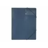 DURABLE Premium cartella ad angolo A4 blu scuro film rigido con angoli elastici 2320-07
